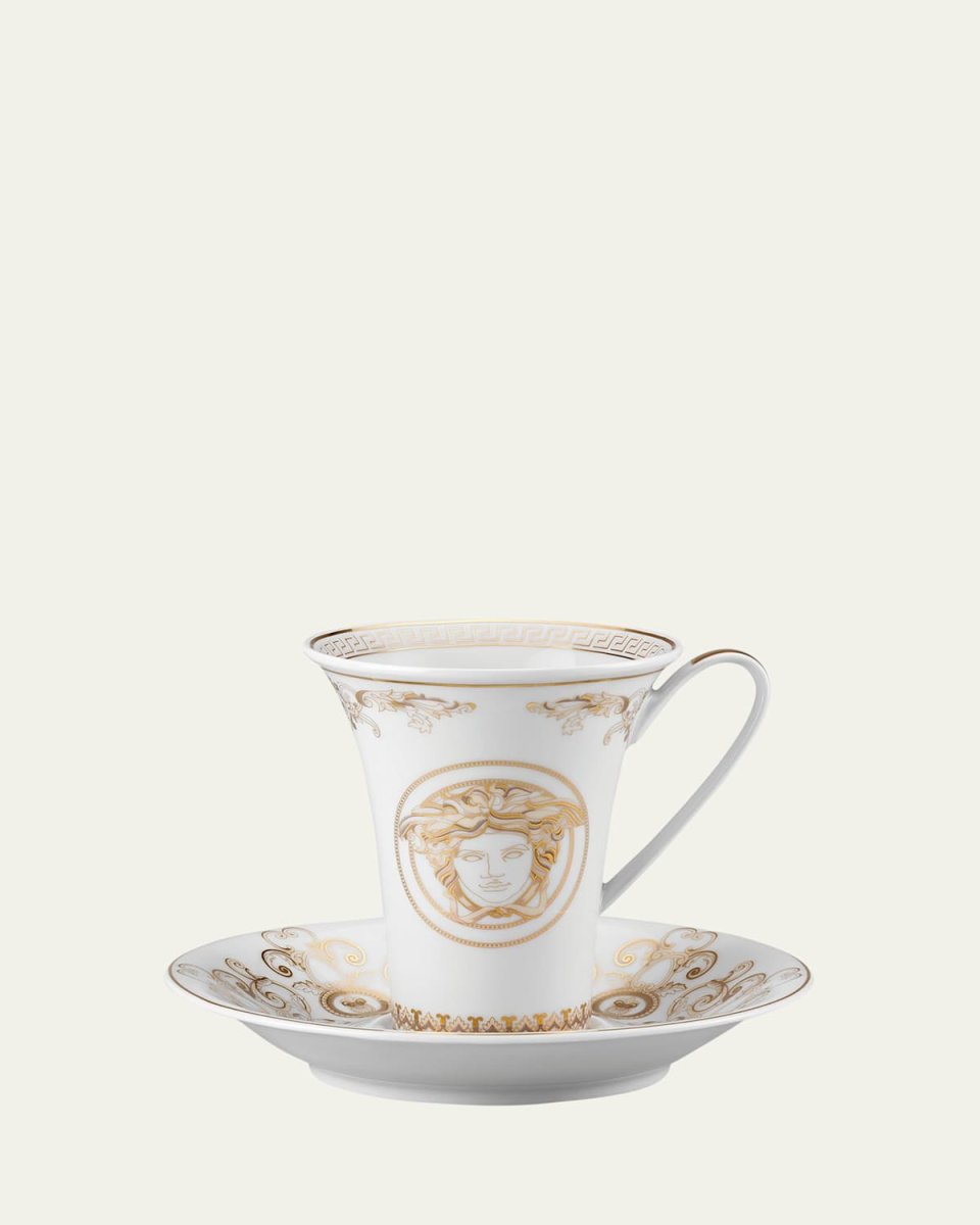 Medusa Gala Coffee Cup & Saucer